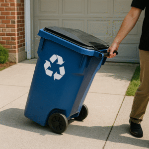 Trash Can Pull-Out / Push-Back Service