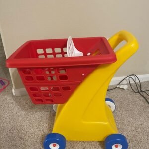 Kids Plastic Shopping Cart Toy (Pre-owned)