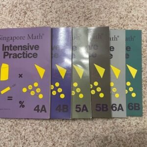 Singapore Math Intensive Practice Set (1A–6B, 12-Book Bundle)