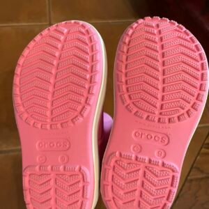 Pink Crocs Kids Rain Boots