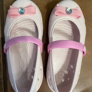 Kids’ Shoes Crocs’s Mary Jane Bow Glitter Clog