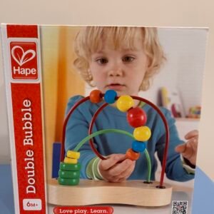 Engaging Wooden Bead Maze