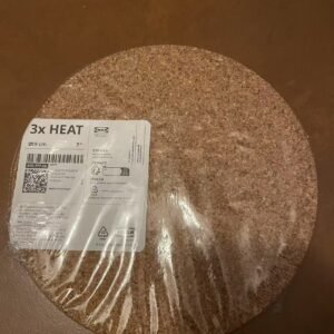 IKEA HEAT Cork Trivet (3-Pack, New)